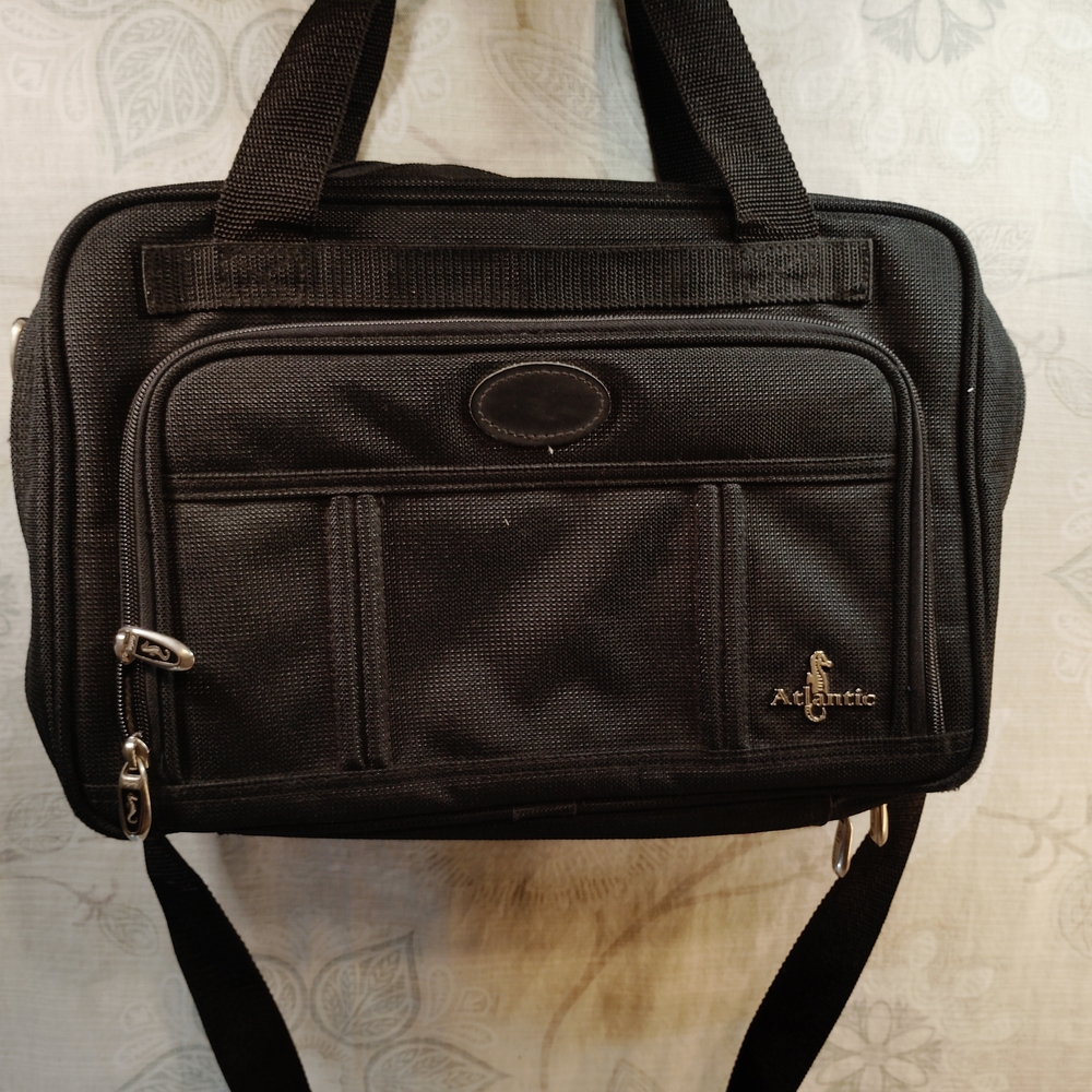 Atlantic Men's Black Weekend/Travel Bag